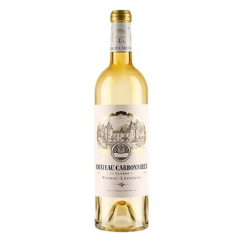 CHATEAU "CARBONNIEUX" GRAND CRU CLASSÉ GRAVES  2023 PESSAC-LEOGNAN BLANC 75 CL CRD - CAISSE BOIS DE 6 BT - French Wine 75cl